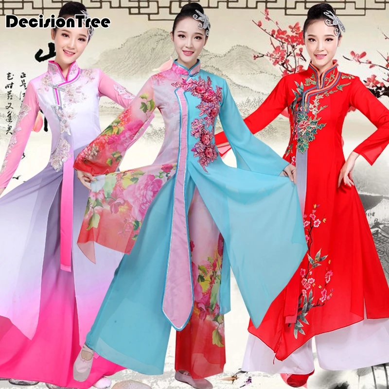 Традиционный Женский Древний китайский костюм Тан, красивый танцевальный костюм ханьфу, костюм принцессы династии оперы, китайский костюм ханьфу