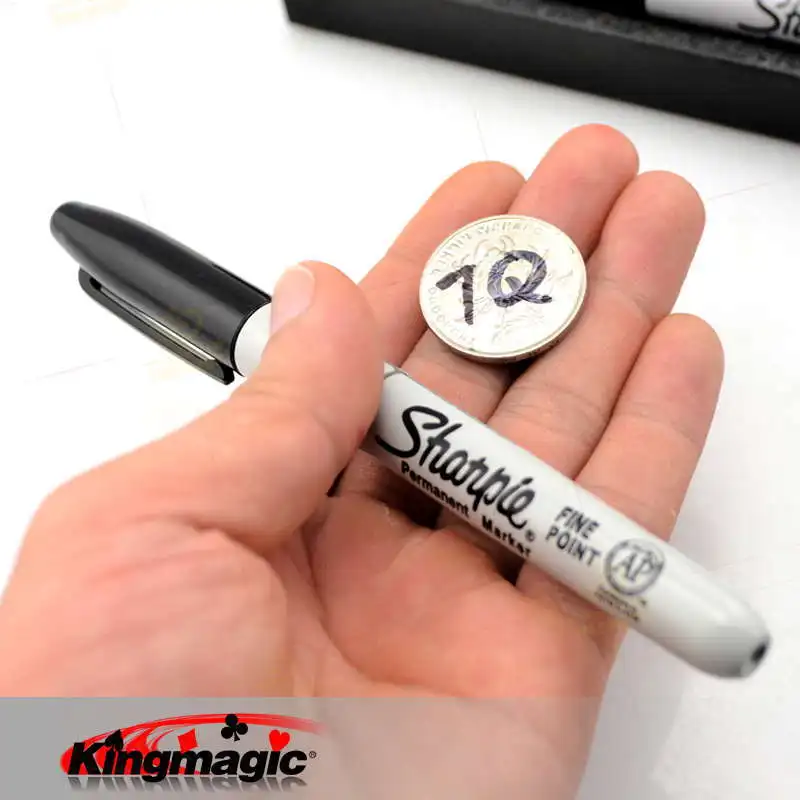 Kingmagic квантовый гибочный станок 2 0 Power of god от John T. Листы монета волшебные фокусы
