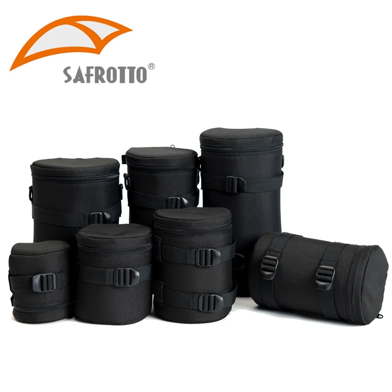 Goede Safrotto Professionele DSLR Camera Tas National Geographic Lens Tas Zwart Shockproof Pouch Voor Canon Camera Nikon Sony