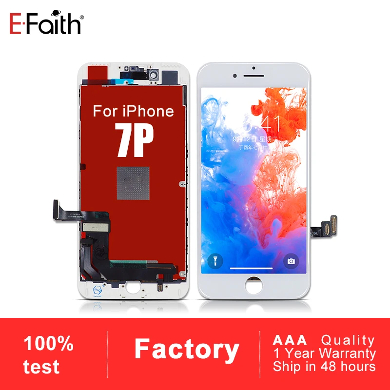 ЖК дисплей Efaith класса AAA для iPhone 7 Plus с сенсорным экраном и дигитайзером в сборе замена Бесплатная доставка DHL