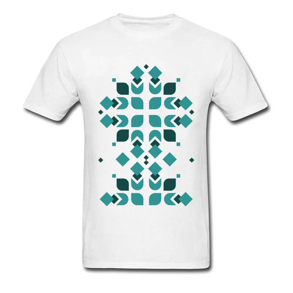 Digital Mandala Pure Cotton Men's Short Sleeve T Shirt Normal Summer/Fall Tshirts Funny Top T-shirts Oversized Round Neck Digital Mandala white