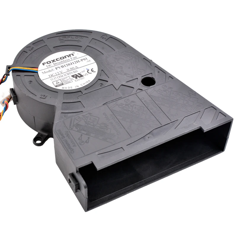 Абсолютно новый оригинальный PVB120J12H P01 12 см DC 12V 0.80A большой объем воздуха турбина