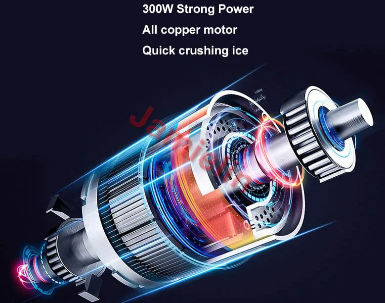 Коммерческая электрическая дробилка льда из нержавеющей стали для смузи машина для дробления льда
