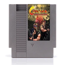Contra Revenge Of The Red Falcon 8 бит игровая карта для 72 контактов игровых плееров