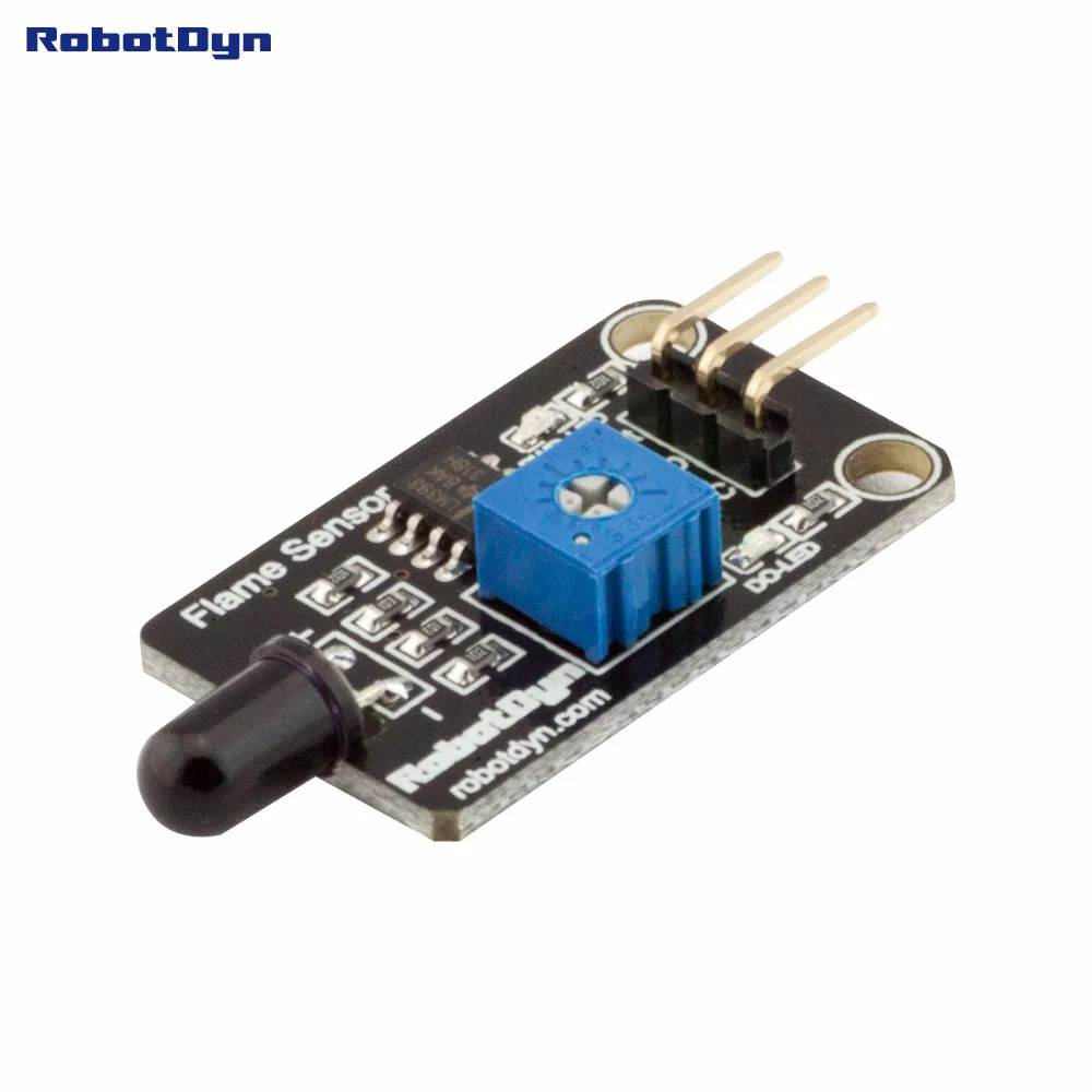 2PCS 5 Way Flame capteur numérique sortie analogique extincteur Robot Arduino