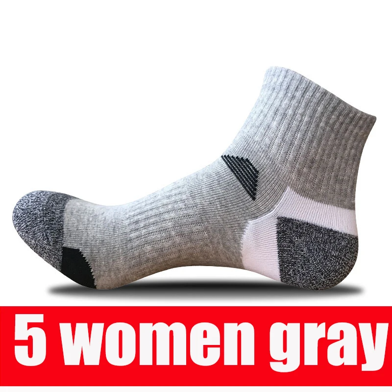 Носки мужские calcetines skarpetki meias happy компрессионные хлопковые носки г. новые носки осень-зима chaussette homme 5 пар - Цвет: 5 women gray