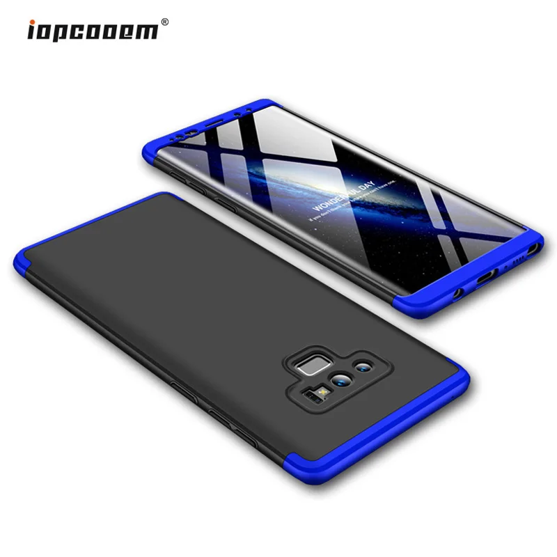 

360 Full Protection Case For Samsung Note 9 Case Luxury Hard PC Shockproof Back Cover Case For Samsung Galaxy Note 9 Coque