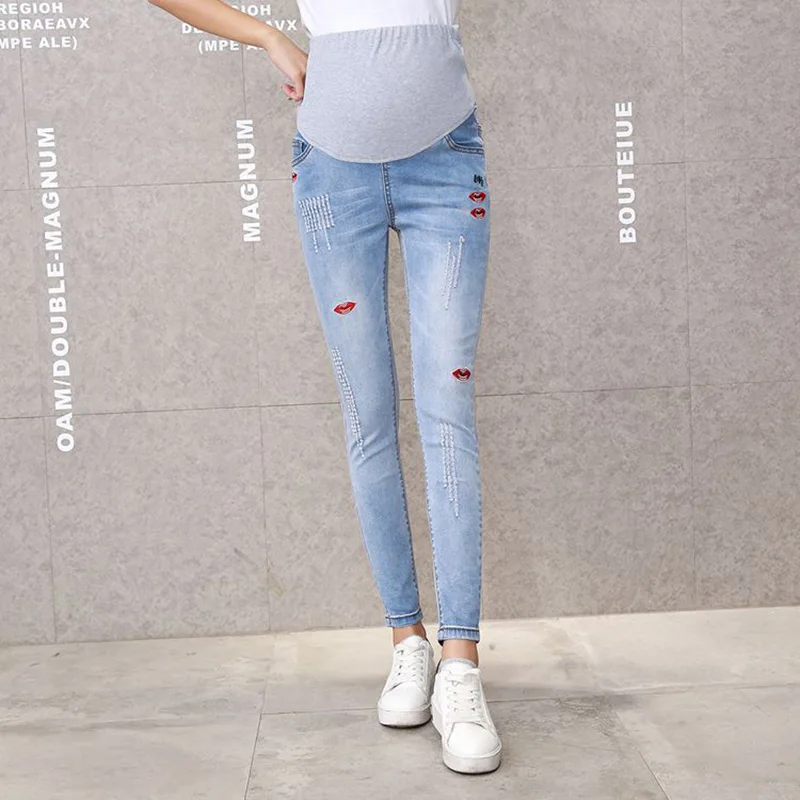 Maternity Clothes Maternity Skinny trousers pregnancy Capris Maternity Pants For Pregnant Women Gestante Pantalones Full Length Maternity Clothes Maternity Skinny trousers pregnancy Capris Maternity Pants For Pregnant Women Gestante Pantalones Full Length