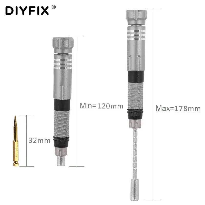 Набор отверток DIYFIX 6 в 1 для iPhone XS 7 8 iPad MacBook|Наборы ручных инструментов| |