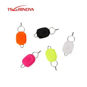 

TSURINOYA 4Pcs 193g Fishing Line Clip Spinning Baitcasting Drum Reel Wheel Check Line Card Line Clip 5Color Accessories Rod Clip