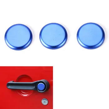 

Aluminum Car Outdoor Exterior Door Handle Bar Button Decorative Sequins Cover Trim Sticker For Jeep Wrangler JK 2Door 2007-2016