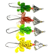 80 шт. рыболовные приманки Buzz 6,2 г 11,5 см Спиннер ложка мягкая трещина Цвет Мягкая приманка, рыболовные приманки