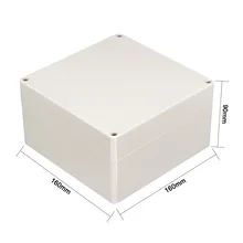 Uxcell Plastic IP65 Waterproof Junction Box DIY Outdoor Electrical box Cable Branch Case 158x90x40mm Wire Junction Boxes