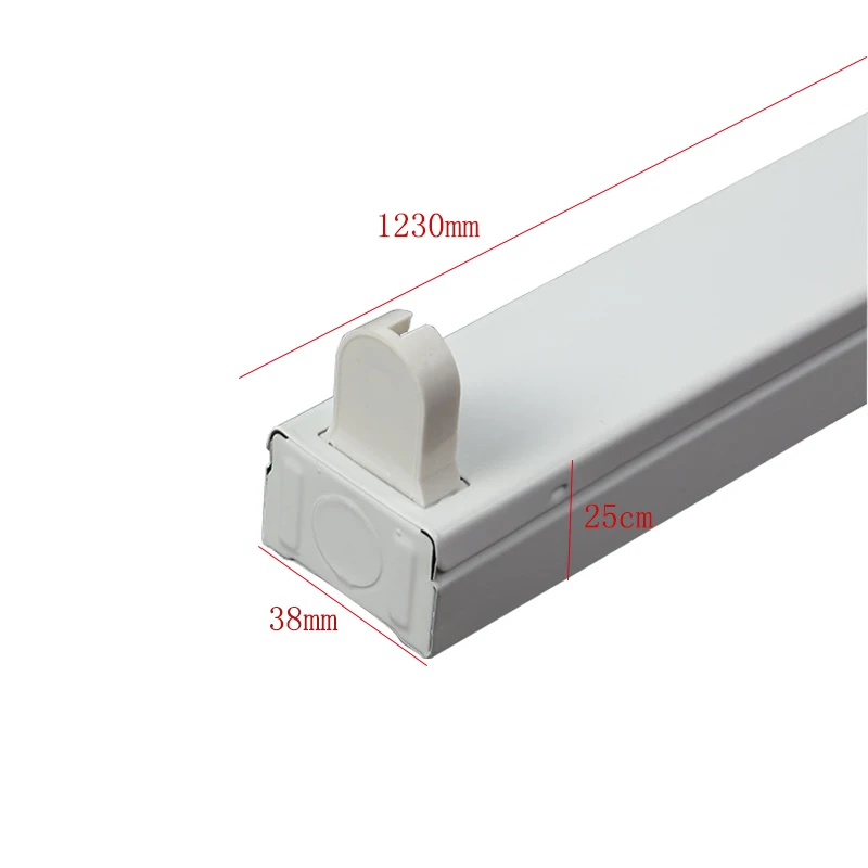 Приспособление T8 4ft 1200 мм Поддержка железного кронштейна T8 светодиодный светильник Заводское производство
