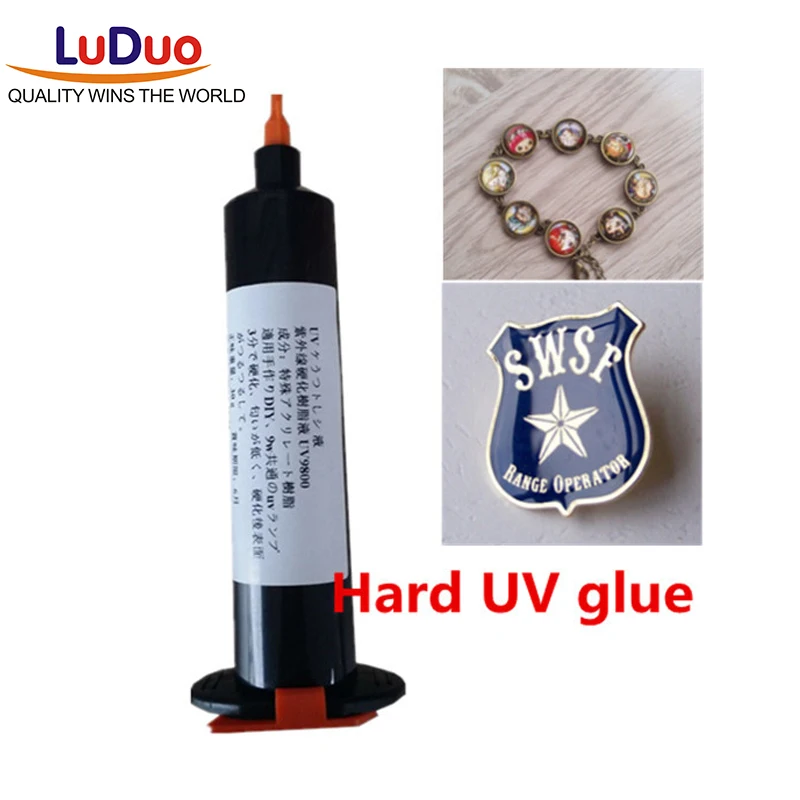 Rigid UV glue low power hard craft UV curing resin from Japan DIY