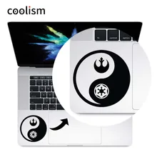 Крутая наклейка с Инь Ян для ноутбука, трекпад, наклейка для Macbook Skin Pro Air retina 11 12 13 15 дюймов, тачпад для ноутбука, наклейка
