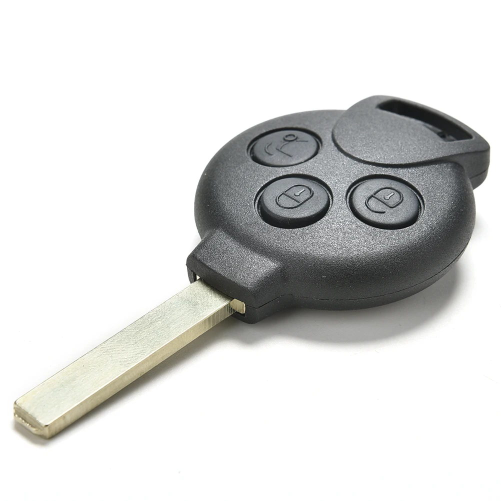 Key Fob 434MHz for Smart Fortwo 451 2007 2013 Uncut Keyless Remote