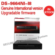 DS-9664NI-I8 английская версия H.265 NVR 64CH Поддержка камеры до 12 МП, 8SATA для 8HDDs HMDI1 до 4K NVR RAID