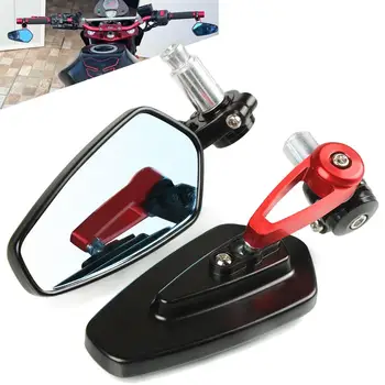 

For Ducati 959 1299 panigale 848 EVO Monster 696 821 797 1200 Diavel Scrambler Rear View Handle Bar End Side Rearview Mirrors