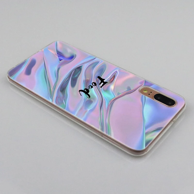 Радужный силиконовый чехол для Huawei P30 P20 P10 P9 P8 Lite 2017 Pro Mini PSmart 2019 Plus|Бамперы| |