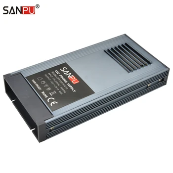

SANPU Silent LED Power Supply 12VDC 350W 220V AC to DC 12V Lighting Transformer 12 Volt LED Driver Rainproof Outdoor Use Garden