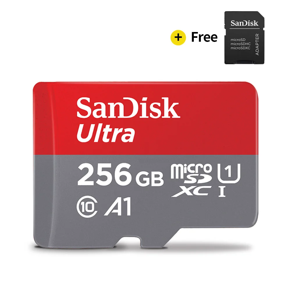 SanDisk карта памяти A1 класс 10 128 ГБ 64 ГБ|Карты памяти| |