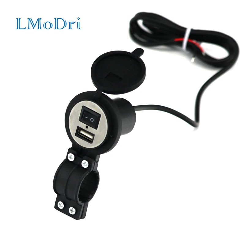 Водонепроницаемый USB адаптер LMoDri на руль велосипеда или мотоцикла|usb port socket|usb charger