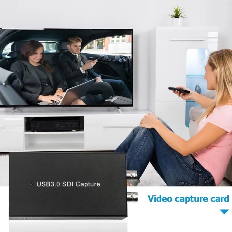 SDI видеосъемка USB3.0 HD видеомагнитофон 1080P 60FPS устройство захвата игры для потоковой передачи Windows Linux Os X СИСТЕМА