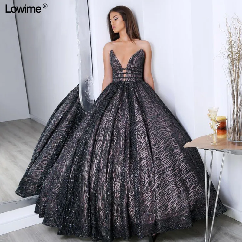 Новое Бальное Платье vestido de festa Quinceanera 2018 пикантные глубоким v-образным вырезом