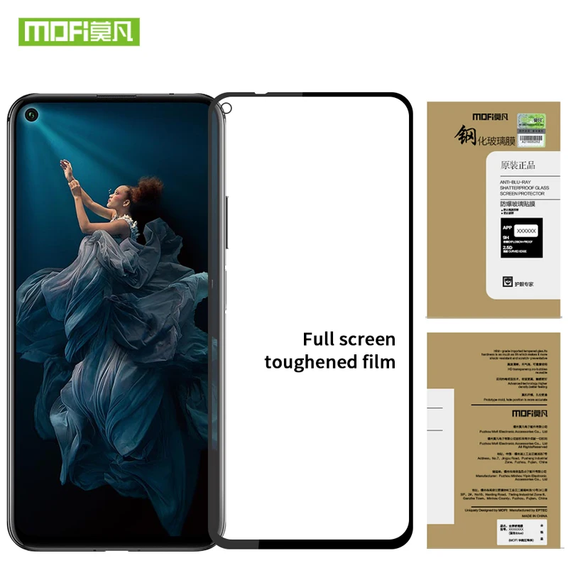 

For Huawei Honor 20 glass tempered MOFi screen protector film full cover tempered glass For Huawei Honor 20 Pro screen protector