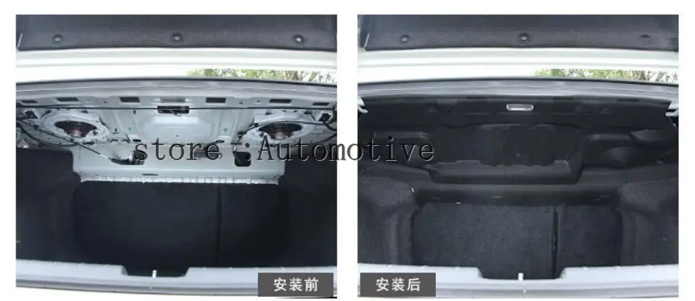Ствол багажника звукоизоляция хлопок изоляция для Honda Civic ar-Styling чехлы