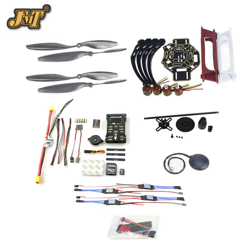 JMT DIY FPV font b Drone b font Quadcopter 4 axle Aircraft Kit F450 450 Frame