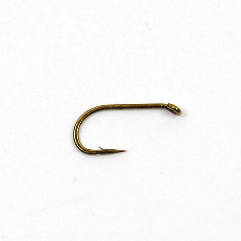 100 шт. #14 маленький размер искусственный крючок для нахлыста рыбалки бородка