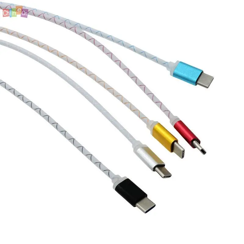 Высокое качество Алюминий глава USB 3,1 Тип C штекерным Стандартный USB 2,0 кабель для передачи данных для Chromebook Pixel