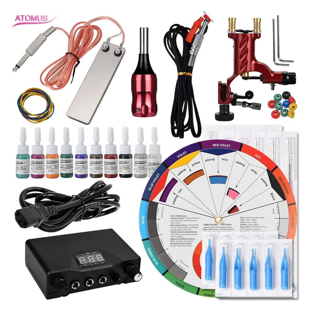 

Tattoo Machine Rotary Pen Kit Maquina Tattoo Tatoo Machine Set Rotary Pen Tatouage Professionnel Tatto Best Equipo Para Beginner