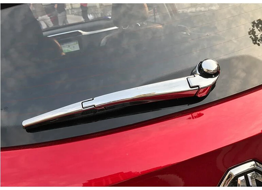 Для MG ZS авто аксессуар ABS хромированное покрытия, для заднего стекла хвост стеклоочиститель для чистки чехол отделка яркий стиль