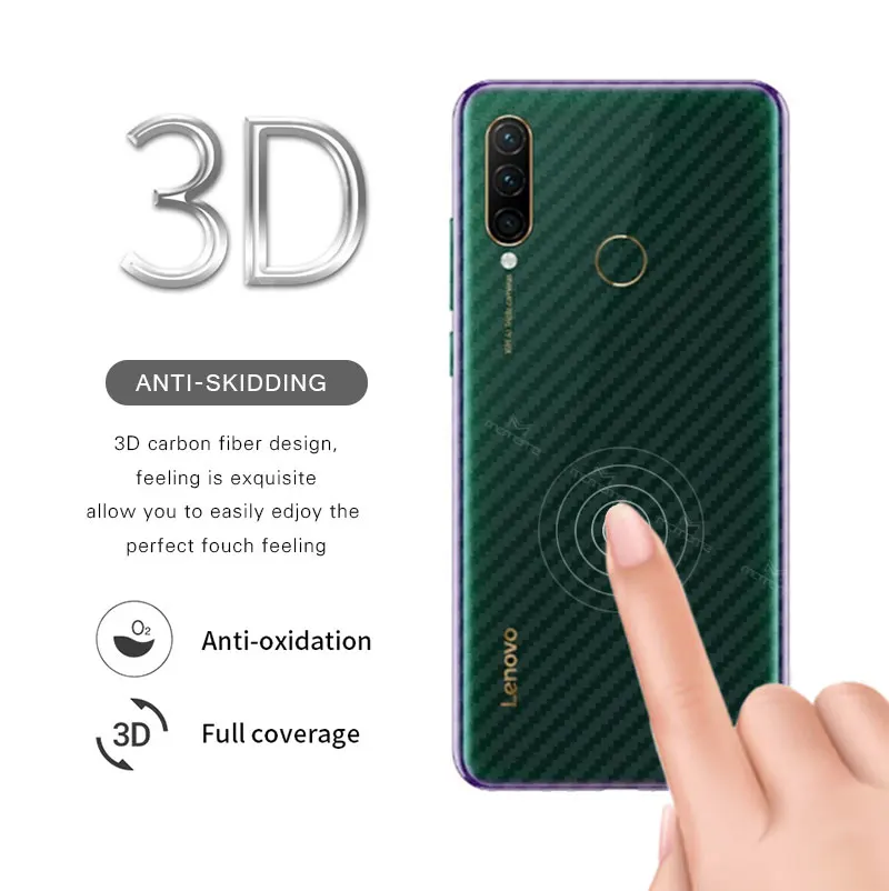 Для Lenovo z6 pro z6lite 3D защитная задняя пленка из углеродного волокна для K5 Pro z5 s z5s lite