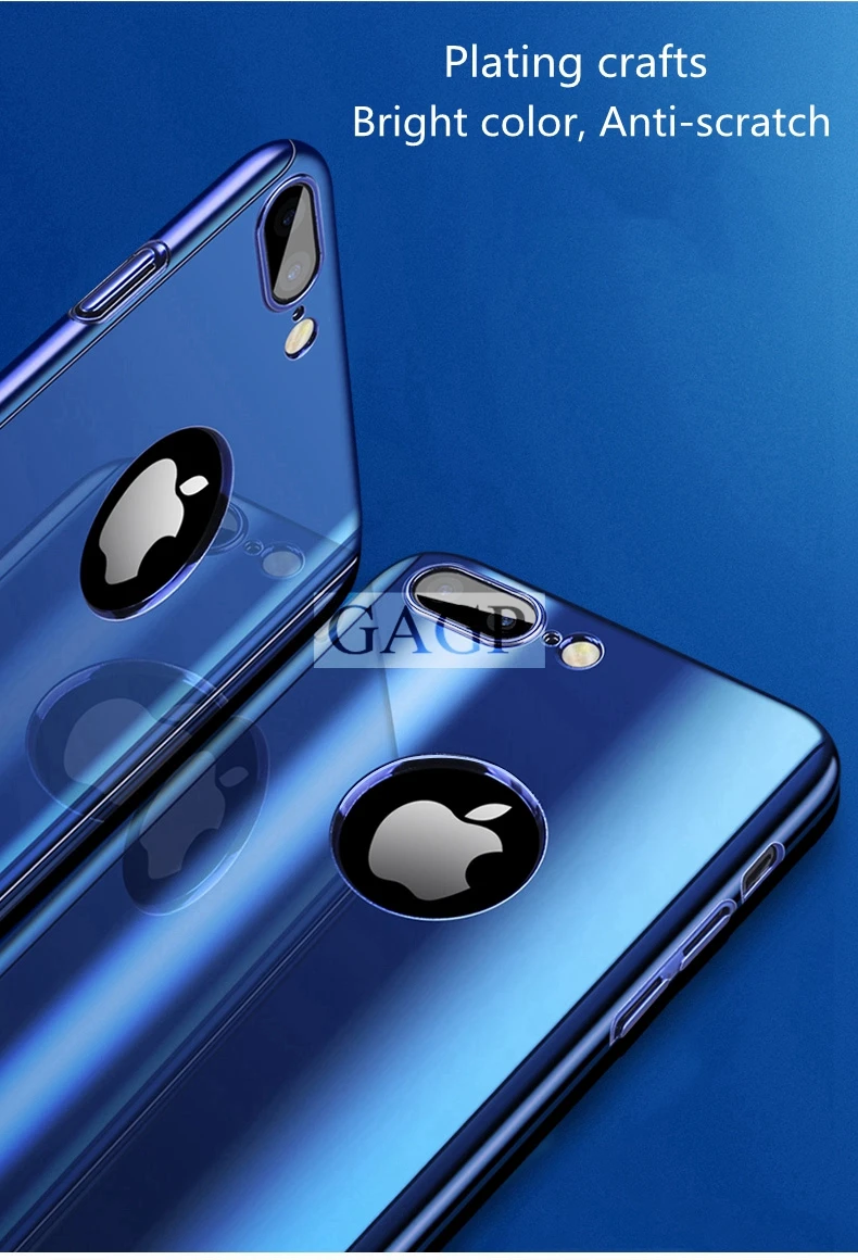 Для iphone XS MAX iphone 6 s 6s плюс 360 полная защита Зеркало чехол для iphone 7 Plus iphone X 10 чехол для Apple 8 XR Coque