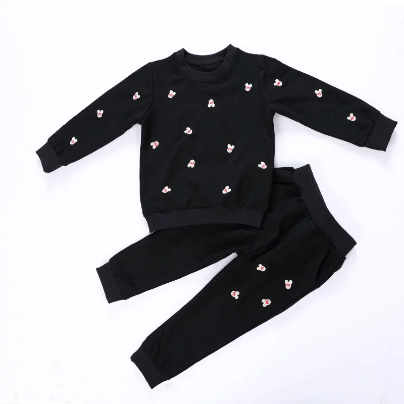 

Boys' spring suit new children's wear Korean version year old baby sweater two pieces of children's sports suit