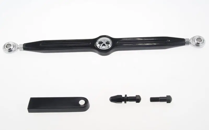 Black Skull Shift Linkages For Harley Road King Glide CVO Fat Boy