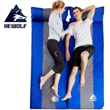 Hewolf Самонадувающийся матрас для кемпинга влагостойкая уличная кровать одиночный треккинг Пешие прогулки коврик для сна DCO