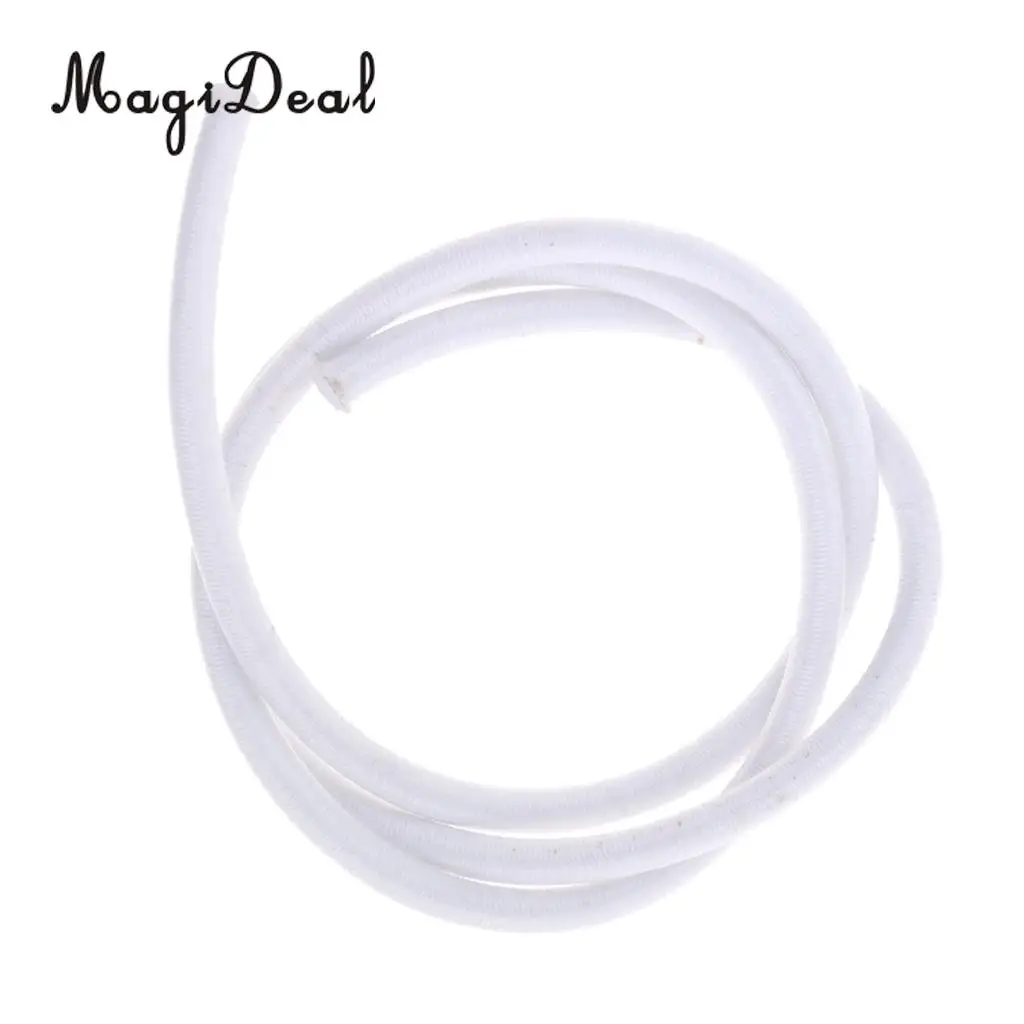 MagiDeal 4mm Heavy Duty Marine Grade Elastic Shock Cord Bungee Rope Tie Down Boat Cover Caravan DIY Craft - Various Length/Color