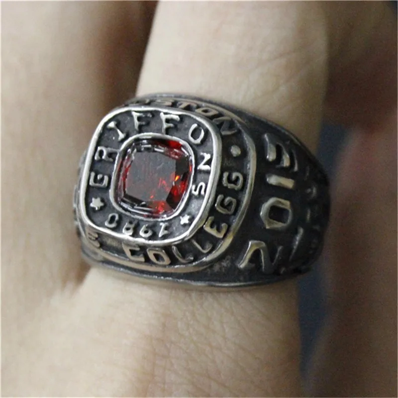 3 шт./лот цена новое чемпионское кольцо 316L из нержавеющей стали в стиле панк крутое кольцо