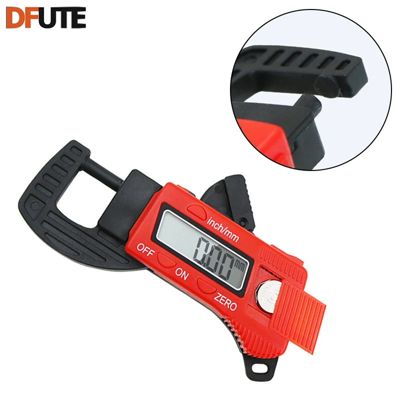 DFUTE Digital Mini Coating Thickness Meter PaintLCD Digital Thickness