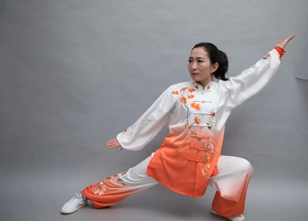 Одежда wushu taichi taiji униформа changquan для боевых искусств одежда соревнований с