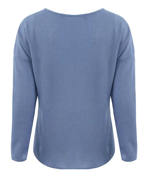 Autumn Women Sweaters V-neck Long-sleeved Loose Comfort Tops 2018 New Fashion Women Knitted Pullovers