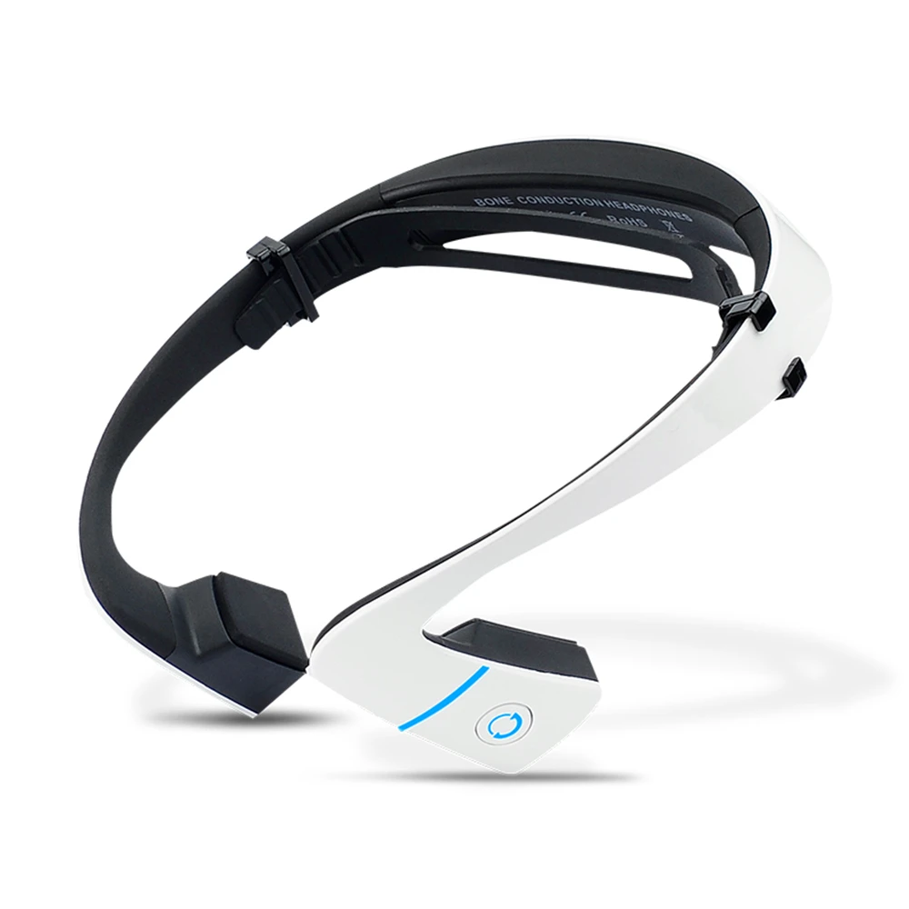

Bluetooth Bone Conduction Headphones NFC Wireless Neckband Sports Earphone Outdoor Headset with Microphone CVC Noise Reduction
