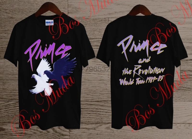 

New 80s 1984-85 Prince & the Revolution World Concert Tour T Shirt All Sz