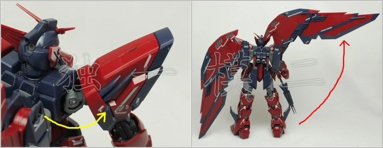 Дабан дьявол модель Gundam Epyon раковых MG 1/100 OZ-13MS