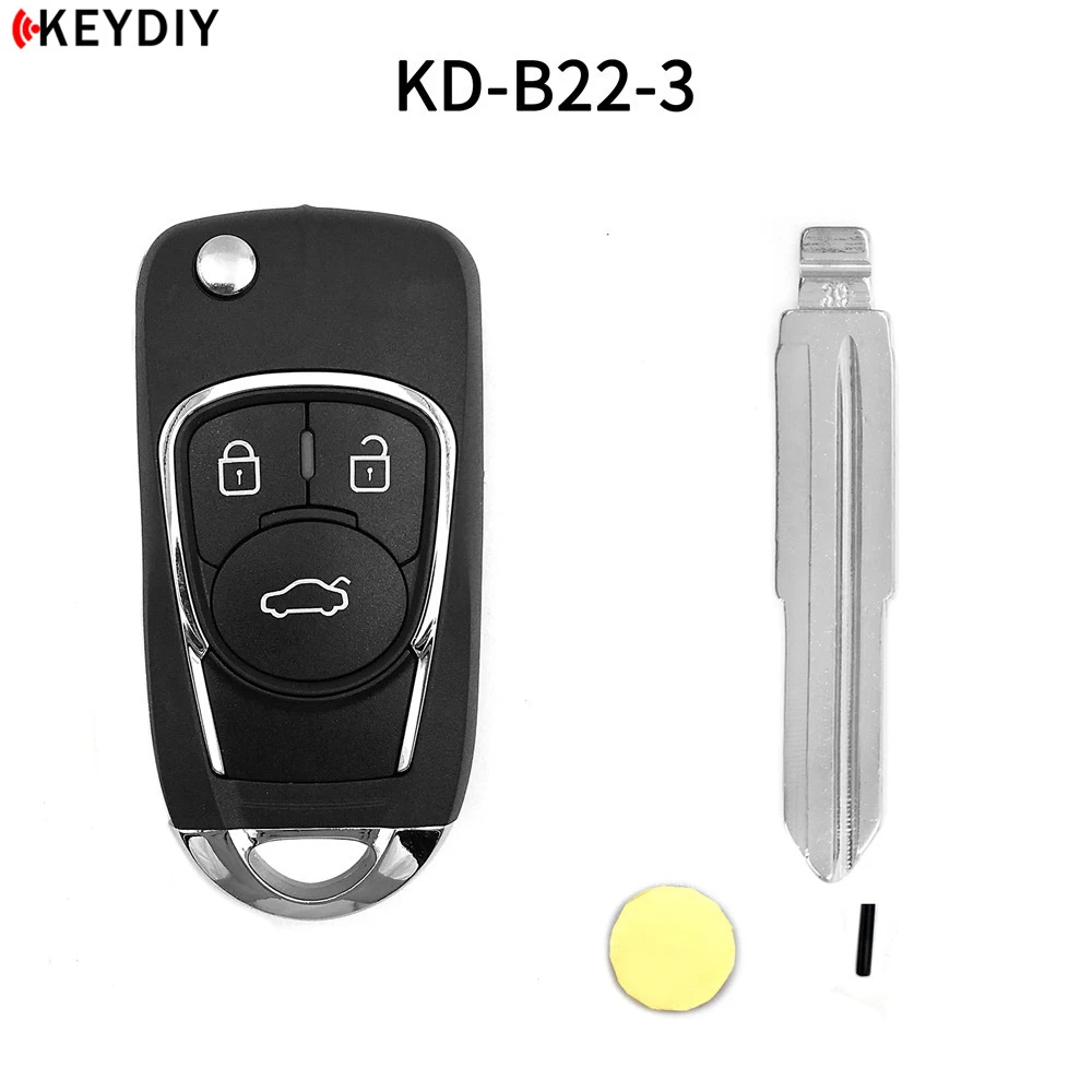 KEYDIY Авто ключевой KD900/KD-X2/KD мини ключевой программист серии B удаленного Управление B22-3/4 Для Chevrolet с 39#/40# необработанное лезвие